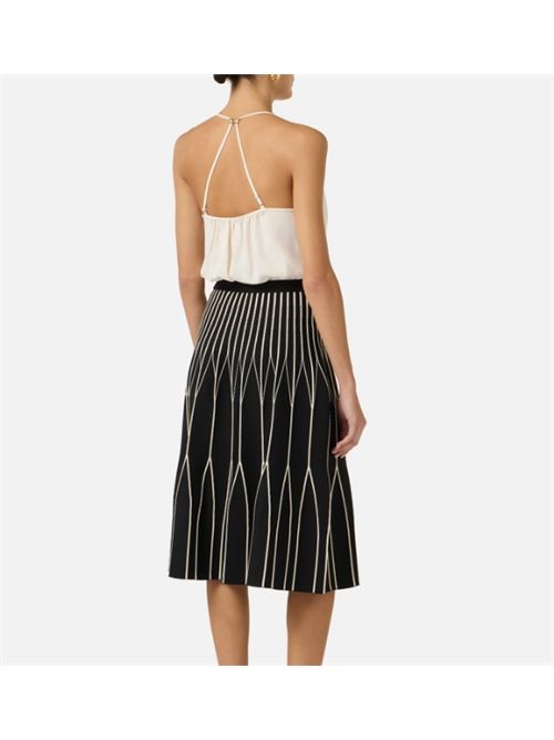 GEORGETTE BODY ELISABETTA FRANCHI | BO01461E2193 burro